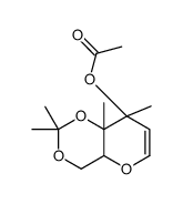 (2ξ)-4-O-Acetyl-2,6-anhydro-5-deoxy-1,3-O-isopropylidene-3,4-di-C -methyl-D-threo-hex-5-enitol