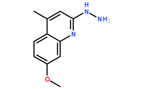 2-肼基-7-甲氧基-4-甲基喹啉