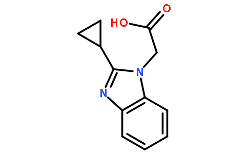 (2-環(huán)丙基-1H-苯并咪唑-1-基)乙酸