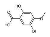 5-溴-2-羟基-4-甲氧基苯甲酸