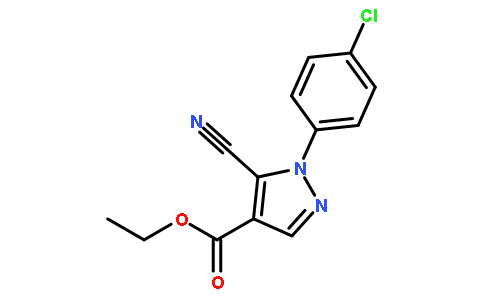 5-氰基-1-（4-氯苯基）-1H-吡唑-4-羧酸乙酯