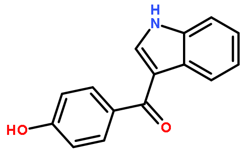 (4-HYDROXYPHENYL)(1H-INDOL-3-YL)METHANONE