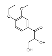 1-(4-ethoxy-3-methoxyphenyl)-2,3-dihydroxypropan-1-one