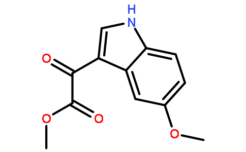 2-(5-甲氧基-1H-吲哚-3-基)-2-氧代乙酸甲酯