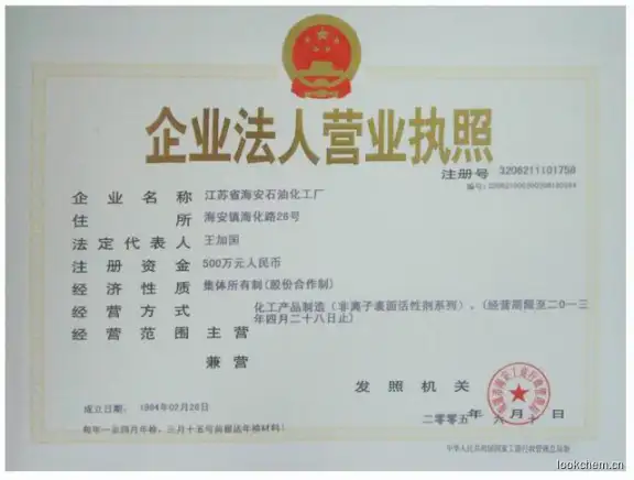 企业法人营业执照