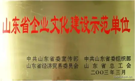山东省企业文化建设示范单位