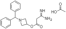 3-氨基-3-亚氨基丙酸 1-(二苯甲基)-3-氮杂环丁酯乙酸盐