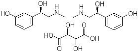 1-(4-羟基苯基)-2-(甲基氨基)乙醇酒石酸盐