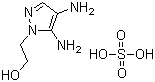 4,5-二氨基-1-(2-羟乙基)吡唑硫酸盐