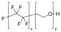 α-氢-ω-羟基聚氧乙烯与α-氟-ω-(2-羟乙基)聚(二氟亚甲基)(1:1)的醚化物