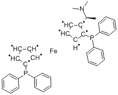 (S)-N,N-二甲基-1-[(R)-1,2-双(二苯基膦)二茂铁]乙基胺