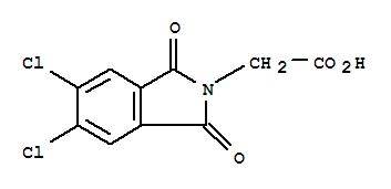 2H-异吲哚-2-acetic 酸, 5,6-二氯-1,3-二氢-1,3-二氧代-
