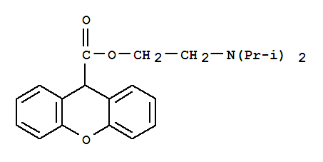 2-[(二异丙基)氨基]乙基 9H-氧杂蒽-9-羧酸酯