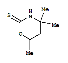 4,4,6-三甲基-1,3-恶嗪烷-2-硫酮