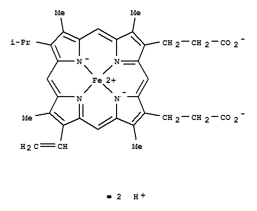 2-异丙基-4-乙烯基次氯血红素
