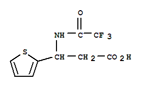 3-(2-噻吩)-3-[(2,2,2-三氟乙酰基)氨基]丙酸