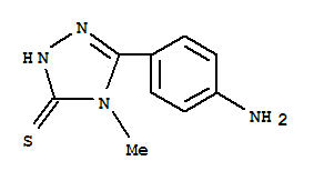 5-(4-氨基苯基)-4-甲基-4H-[1,2,4]噻唑-3-硫醇