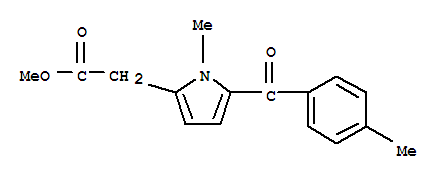 1-甲基-5-(4-甲基苯甲酰基)-1H-吡咯-2-乙酸甲酯