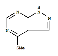 4-(甲基硫代)-1H-吡唑并[3,4-d]嘧啶
