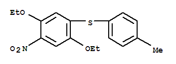 2,5-二乙氧基-4-((4-甲基苯基)硫)硝基苯