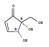 (4R,5R)-rel-4,5-二羟基-5-(羟基甲基)-2-环戊烯-1-酮