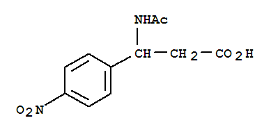 3-乙酰氨基-3-对硝基苯基-丙酸