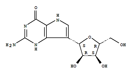 (1S,2Xi)-1-(2-氨基-4-氧代-4,7-二氢-1H-吡咯并[3,2-d]嘧啶-7-基)-1,4-脱水-D-苏-戊糖醇