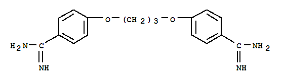 普罗帕脒; 丙烷脒; 丙氧苯脒; 4,4'-(1,3-丙二氧基)二苯甲脒