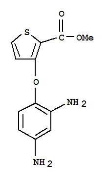 3-(2,4-二氨基苯氧基)-2-噻吩羧酸甲酯