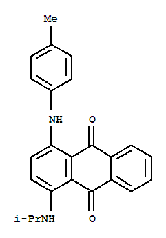 1-[(1-甲基乙基)氨基]-4-[(4-甲基苯基)氨基]-9,10-蒽二酮