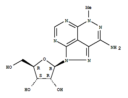 2,6-二氢-6-甲基-2-beta-D-呋喃核糖基-1,2,3,5,6,7-六氮杂苊烯-8-胺