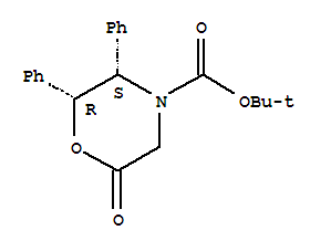 (2R,3S)- N-叔丁氧羰基-2,3-二苯基吗啉-6-酮