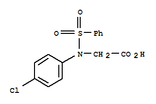 2-[4-氯(苯磺酰基)苯胺]乙酸