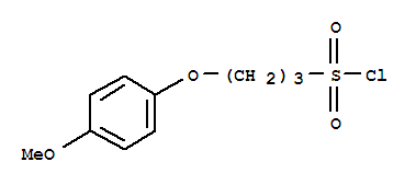 3-(4-甲氧基苯氧基)-1-丙磺酰氯