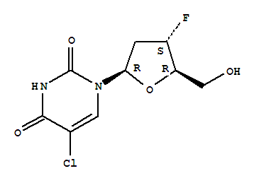 5-氯-2,3-二脱氧-3-氟-尿苷