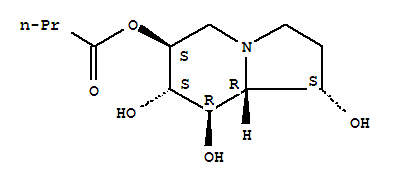 [(1S,6S,7S,8R,8aR)-1,7,8-三羟基-1,2,3,5,6,7,8,8a-八氢吲嗪-6-基] 丁酸酯