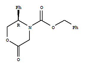 (5R)-3,4,5,6-四氢-5-苯基-n-(苄氧基羰基)-4(h)-1,4-噁嗪-2-酮