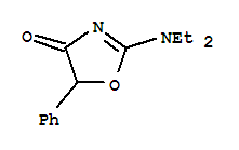 2-二乙基氨基-5-苯基-1,3-恶唑-4-酮