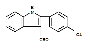 2-(4-氯苯基)-1H-吲哚-3-甲醛