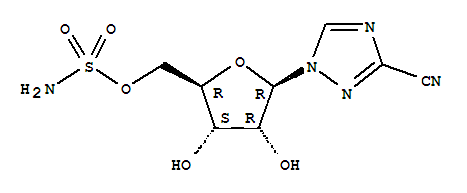 [(2R,3S,4R,5R)-5-(3-氰基-1,2,4-三唑-1-基)-3,4-二羟基四氢呋喃-2-基]甲基氨基磺酸