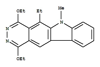 1,4-二乙氧基-5-乙基-6-甲基哒嗪并[4,5-b]咔唑