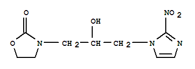 3-(2-羟基-3-(2-硝基-1H-咪唑-1-基)丙基)-2-噁唑烷酮