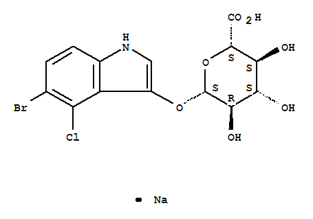5-溴-4-氯-3-吲哚基-beta-D-葡糖苷酸钠