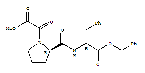 CH3OCOCO-DPRO-DPHE-O-BENZYLESTER: CH3OCOCO-DP-DF-O-BENZYLESTER