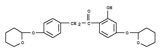 1,2-(2-羟基-4,4-二-alpha-吡喃醇)二苯基乙酮