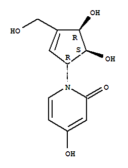1-[(1R,4R,5S)-4,5-二羟基-3-(羟基甲基)-1-环戊-2-烯基]-2-羟基吡啶-4-酮