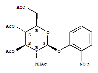 2-硝基苯基2-乙酰氨基-3,4,6-三-O-乙酰基-2-脱氧-beta-D-吡喃葡萄糖苷