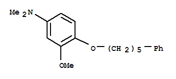 3-甲氧基-N,N-二甲基-4-(5-苯基戊氧基)苯胺