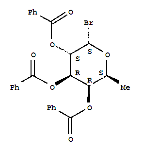 [(2S,3S,4R,5R,6S)-3,5-二(苯甲酰氧基)-2-溴-6-甲基四氢吡喃-4-基]苯甲酸酯