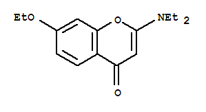 2-二乙基氨基-7-乙氧基苯并吡喃-4-酮